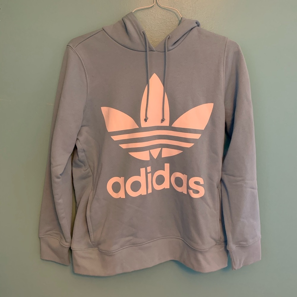 NWT Blue Adidas sweatshirt
